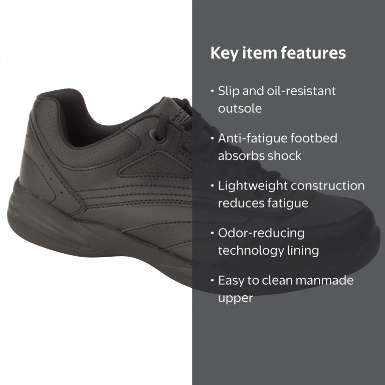 TredSafe Men's Dustin Wide Width Shoes with Slip-Resistant Outsole