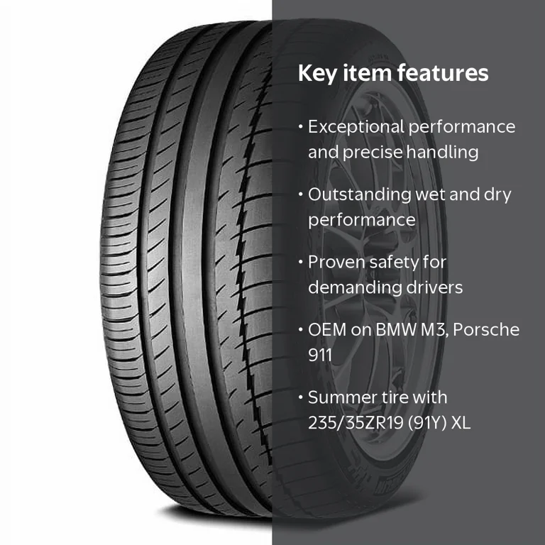 Michelin Pilot Sport PS2 UHP 235/35ZR19 (91Y) XL Passenger Tire