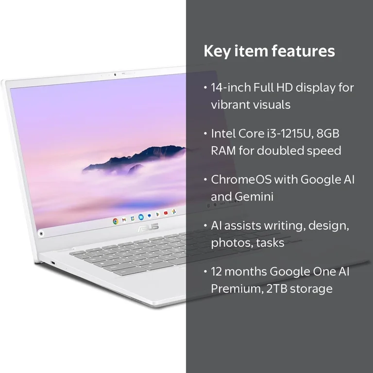 ASUS Intel Gaming Chromebook Plus CX34, 14
