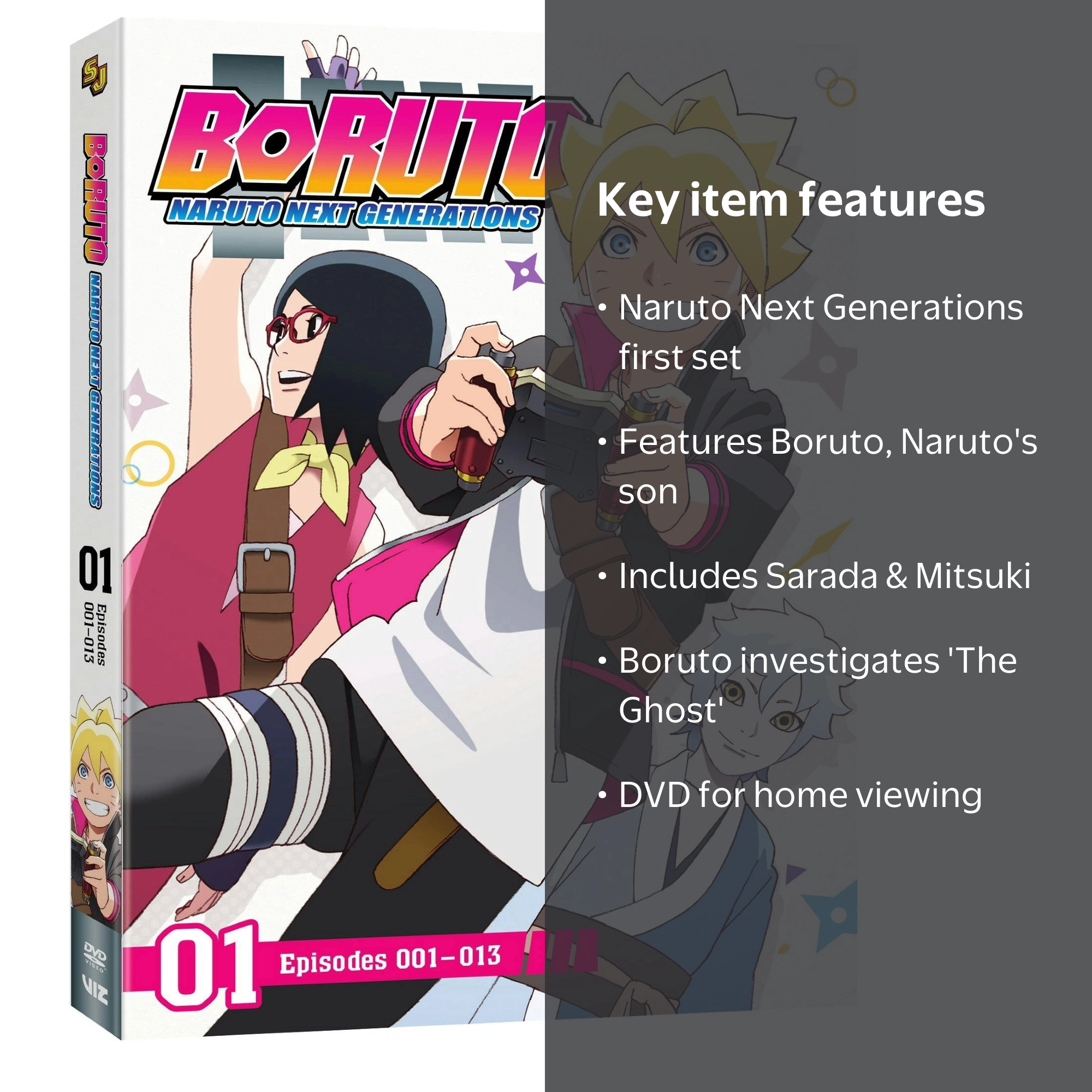 Boruto: Naruto Next Generations Set 1 [DVD] - Walmart.com