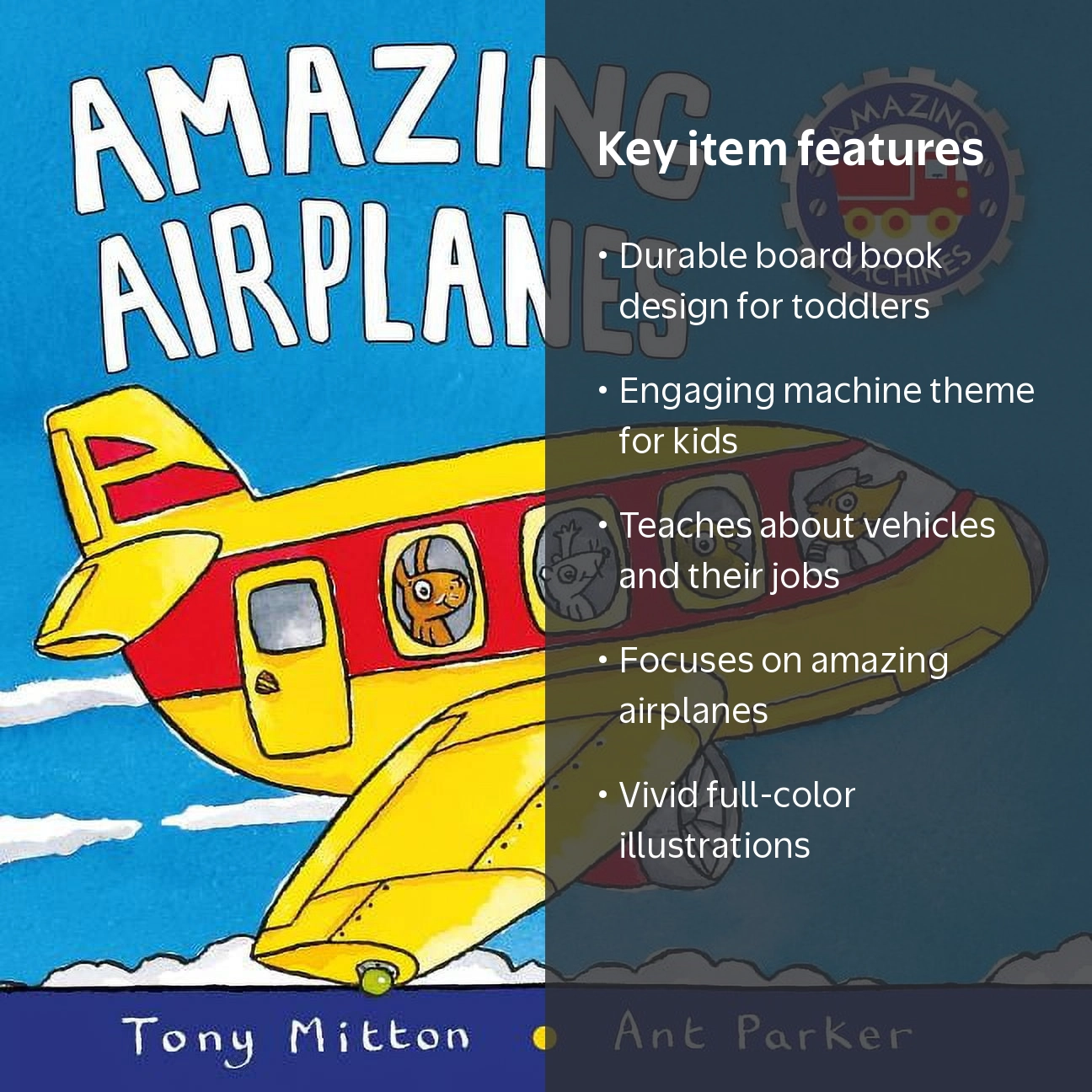 B.o.B Nothin' On You / Airplanes レコード Amazing Airplanes (Board Book) - Walmart.com