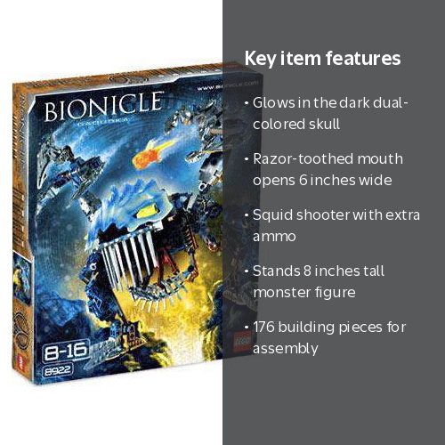 Pre-Owned Bionicle Gadunka Set LEGO 8922 - Walmart.com