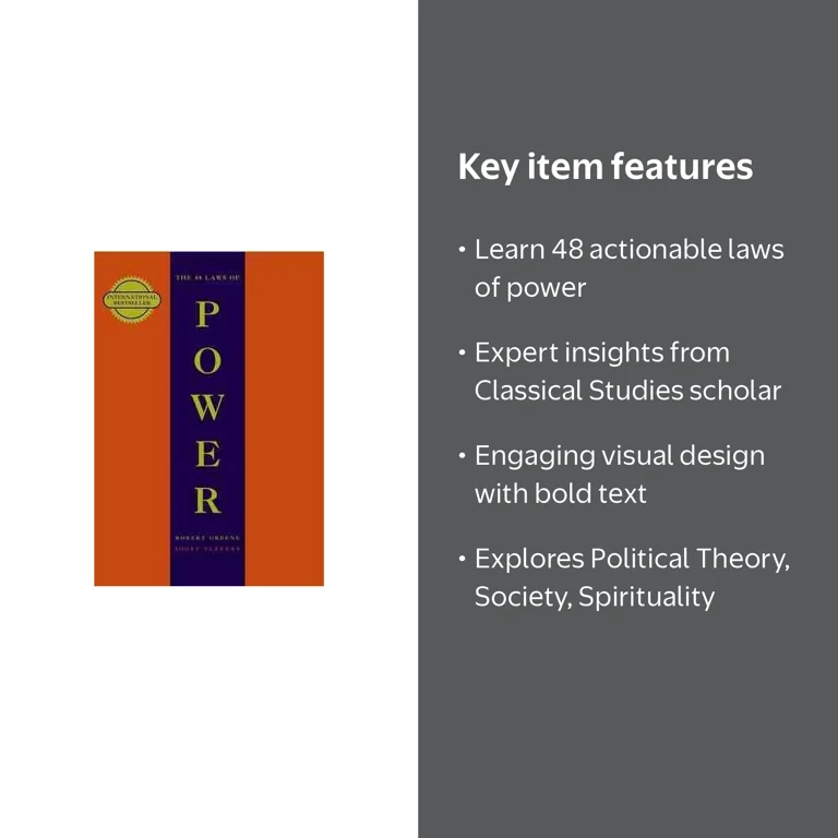 Robert Greene's The 48 Laws of Power: Key to Leadership Success