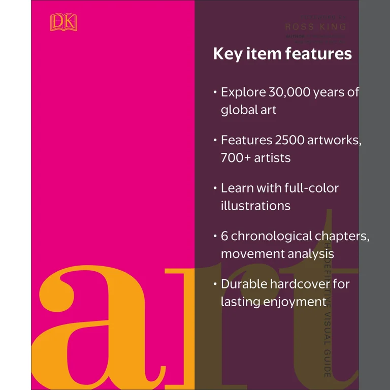 DK Definitive Cultural Histories: Art - The Visual Guide - Walmart.com