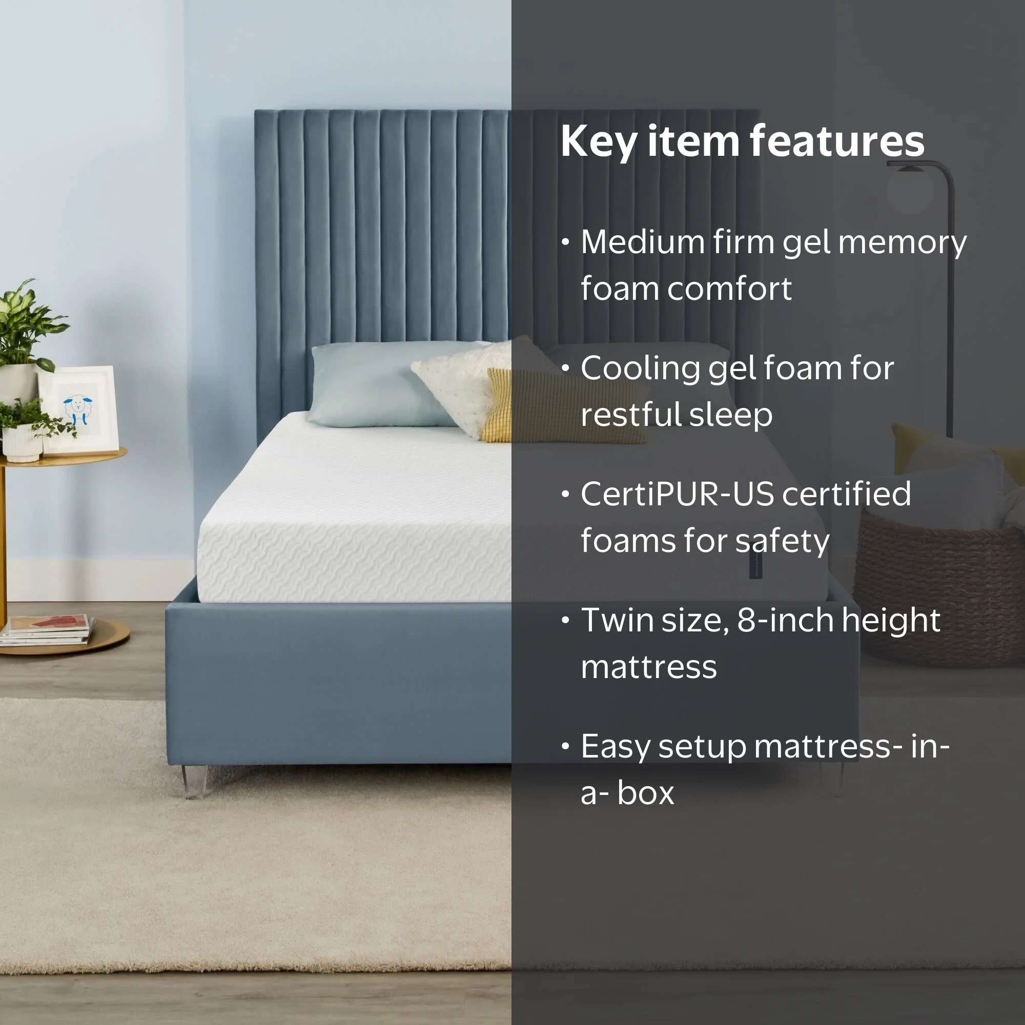 Serta Comfort Sheer Slumber 8