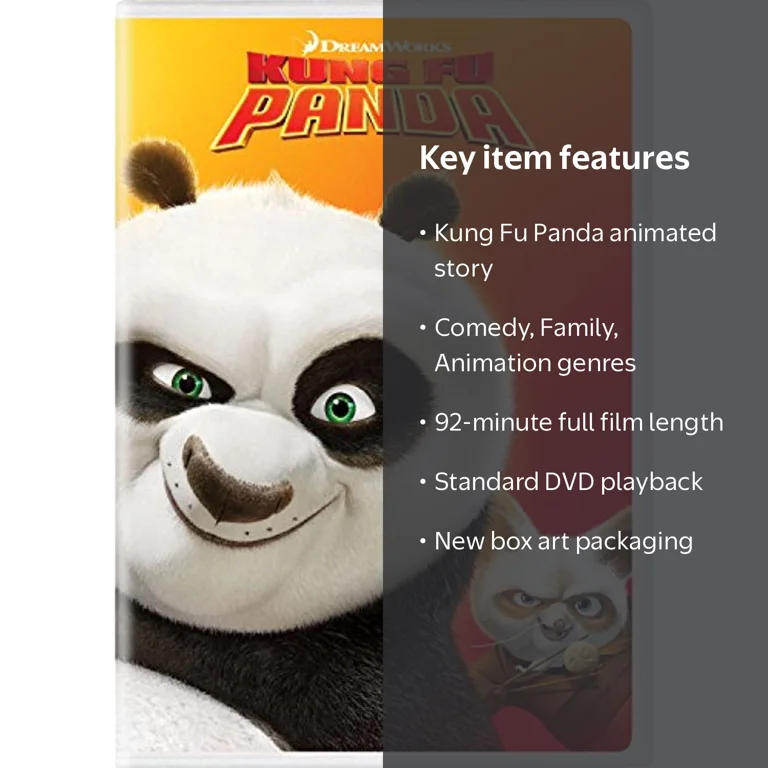 Kung Fu Panda (DVD New Box Art) [DVD] - Walmart.com