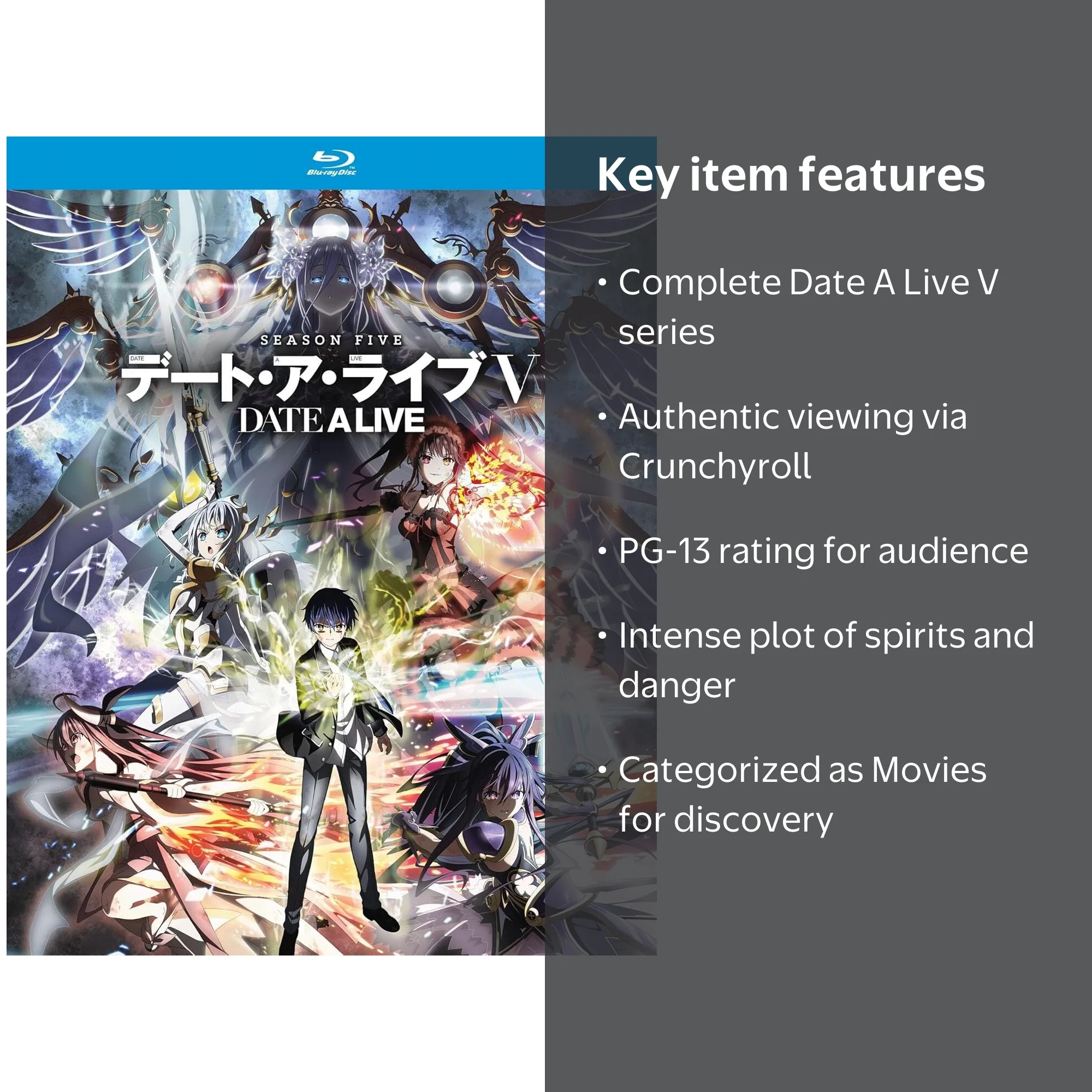 Date A Live V: The Complete Season - Walmart.com