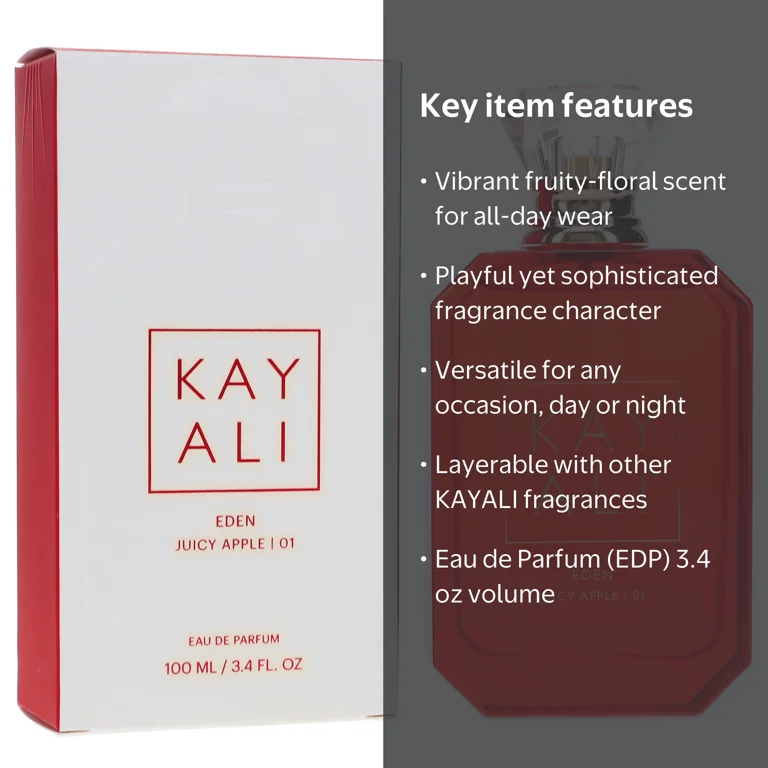 Kayali, EDEN JUICY APPLE 01 Eau de Parfum, 3.4 oz, Unisex