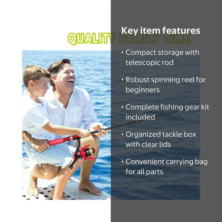 best fishing telescopic rod kit PLUSINNO Eagle Hunting Rods and Reel Combos Plusinno density carbon fiber material 60 Telescopic Spinning Rod and