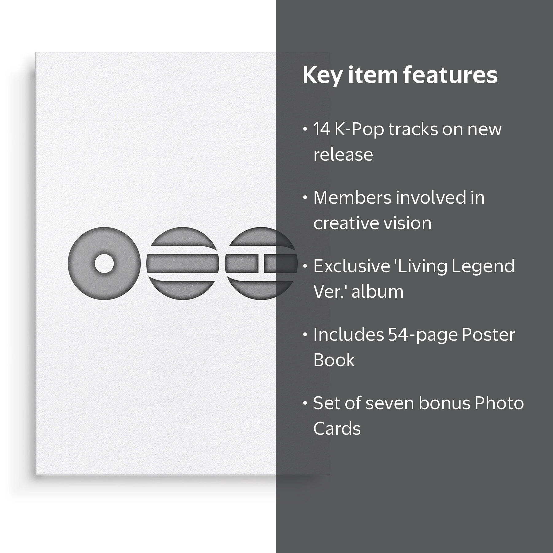 Bighit Music, BTS The 5th Album 'ARIRANG' Living Legend Ver., CD