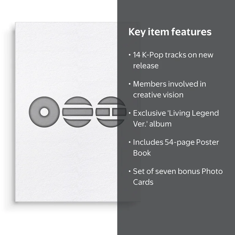 Bighit Music, BTS The 5th Album 'ARIRANG' Living Legend Ver., CD