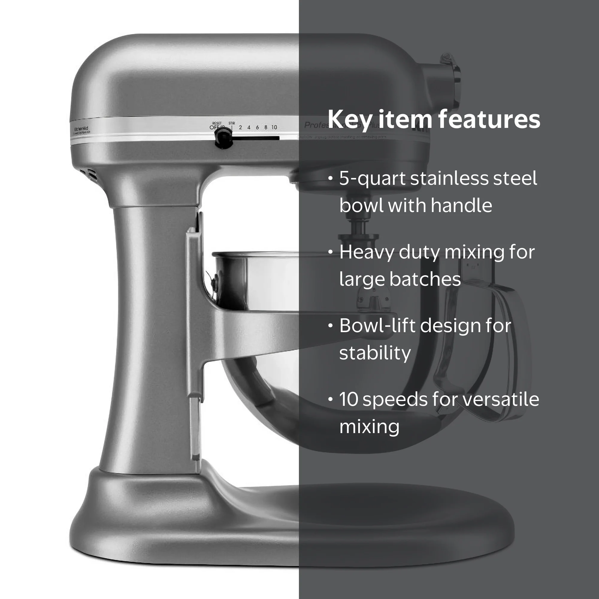 KitchenAid Professional 5 Plus Series Stand Mixer with Ultra-Power