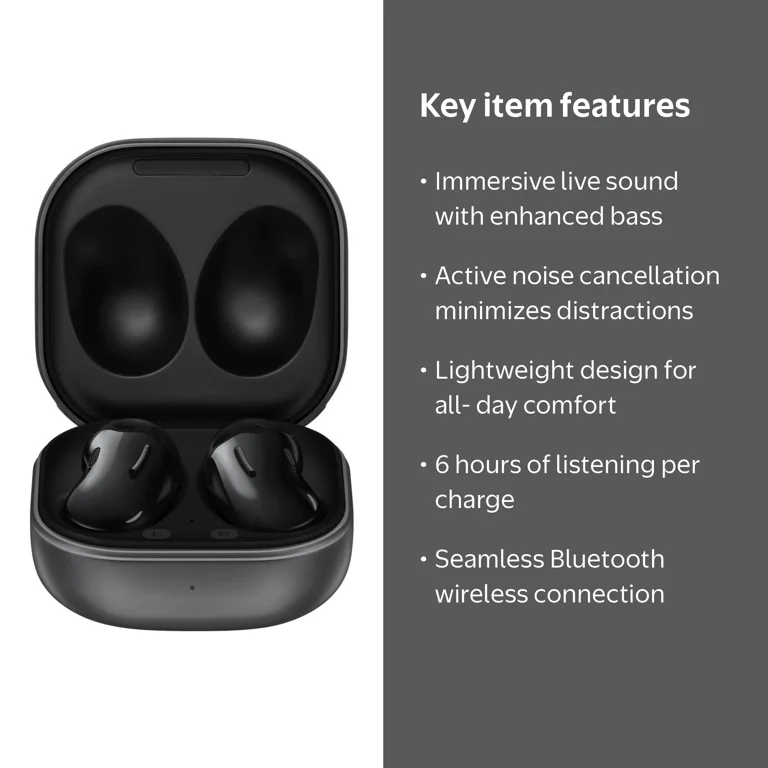 Samsung Galaxy Buds Live True Wireless Bluetooth Earphones with