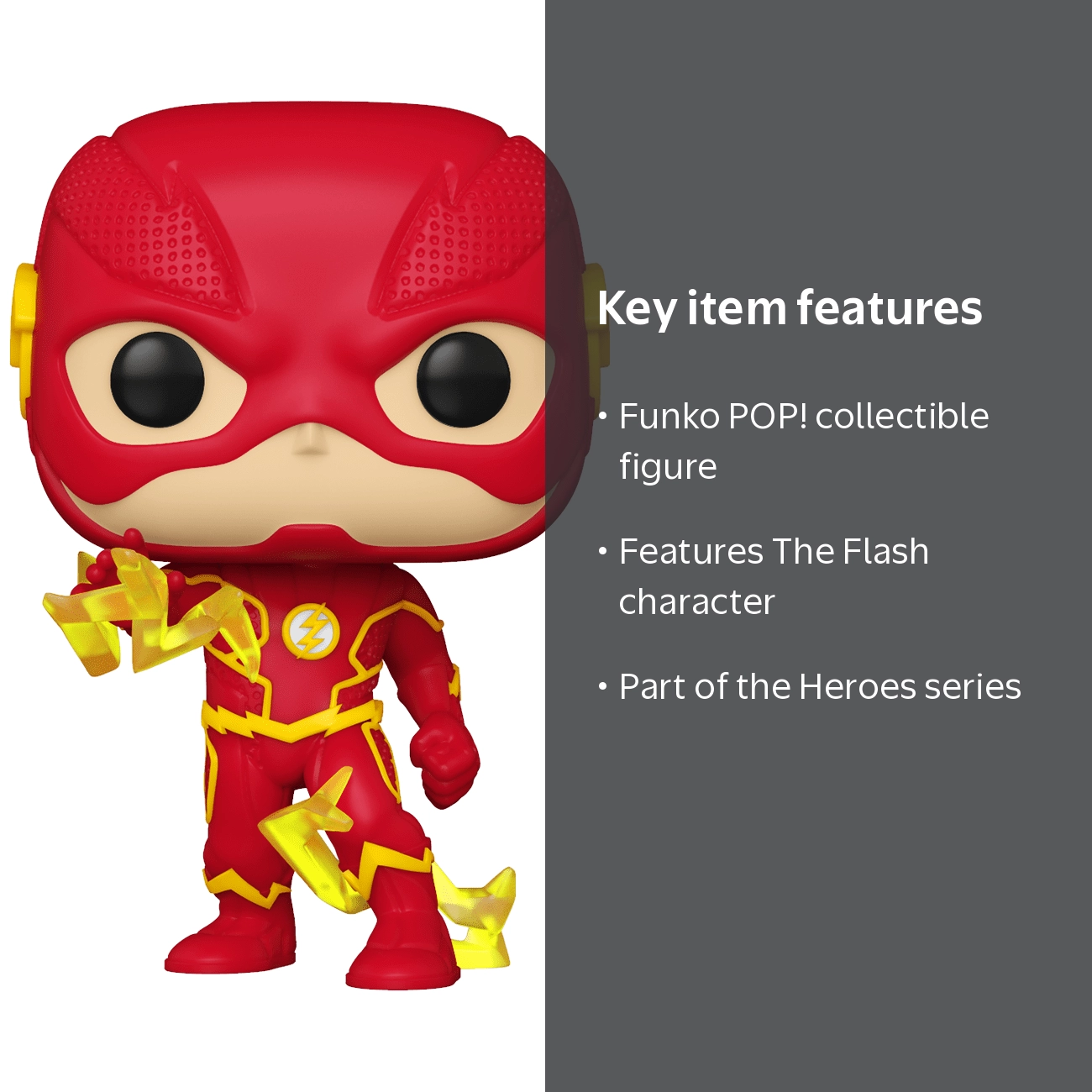 Funko POP! DC Heroes Figure: The Flash - Walmart.com
