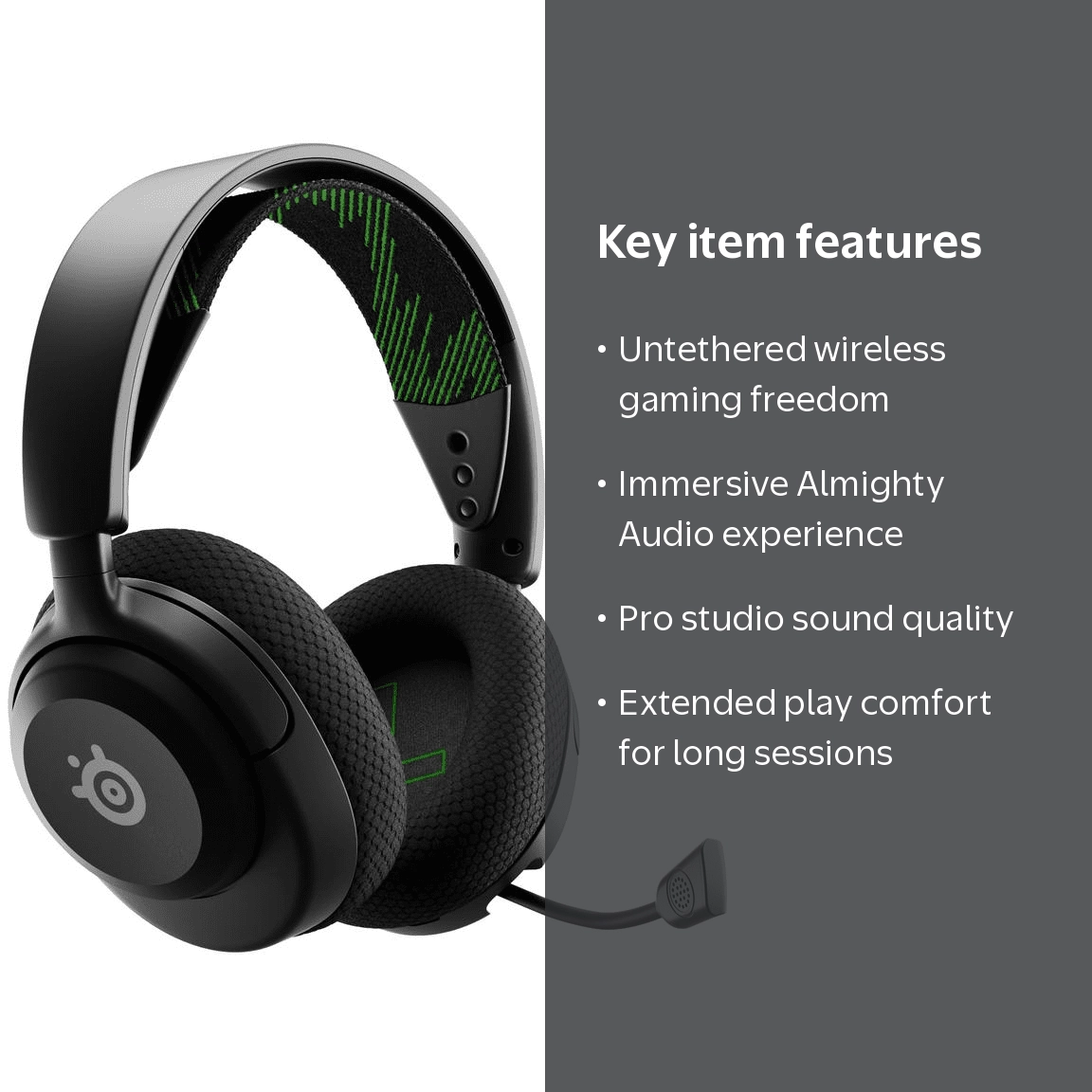 SteelSeries 61646 Arctis Nova 4X Wireless Gaming Headset for Xbox