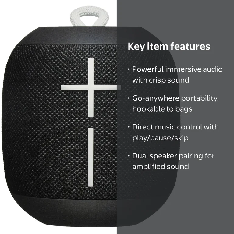Logitech Ultimate Ears WonderBoom Mobile Bluetooth Wireless