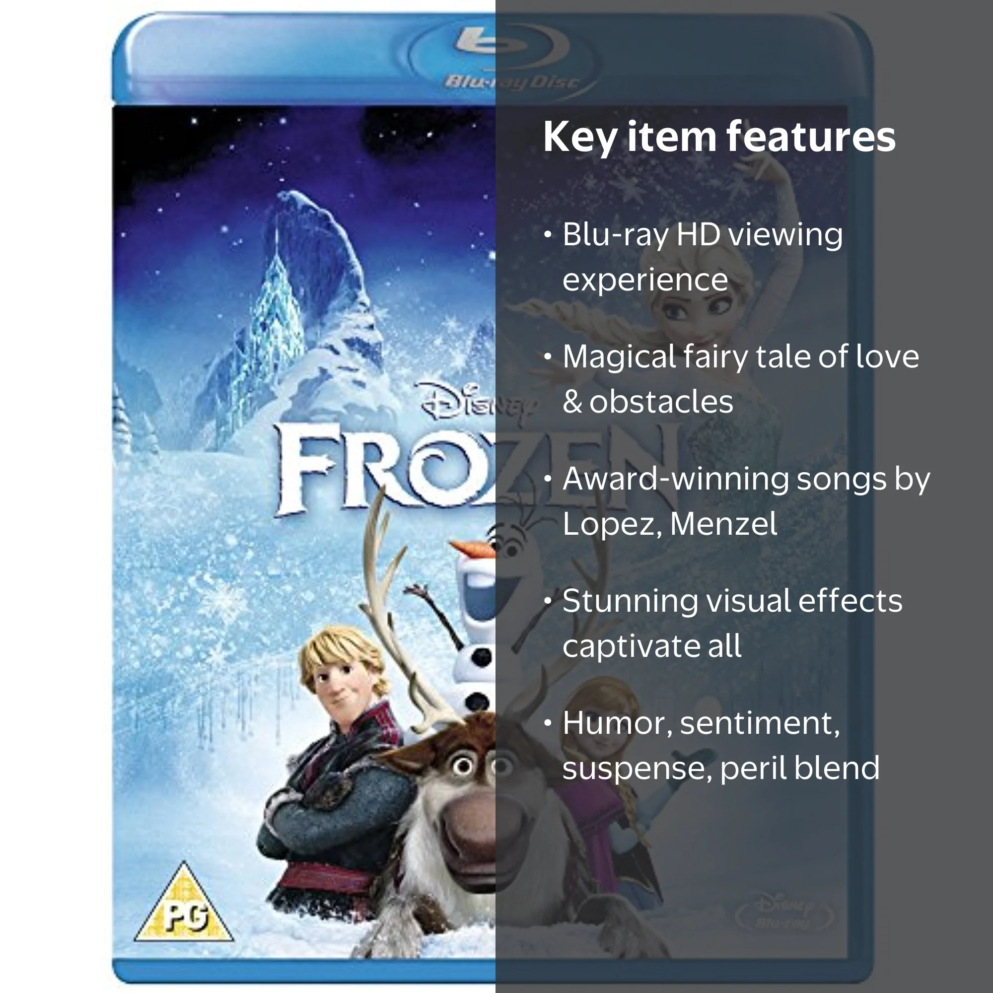Disney's Frozen (Blu-ray) [2013] - Walmart.com