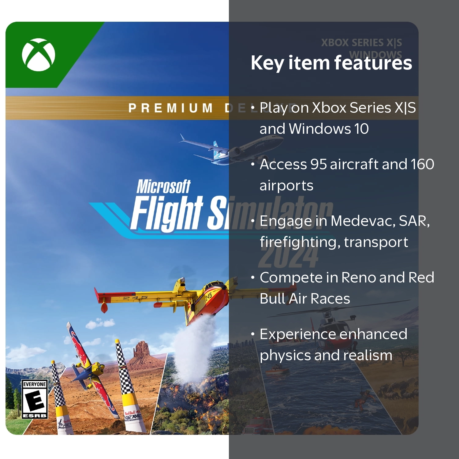 Microsoft Flight Simulator 2024:Premium Deluxe Edition - Xbox