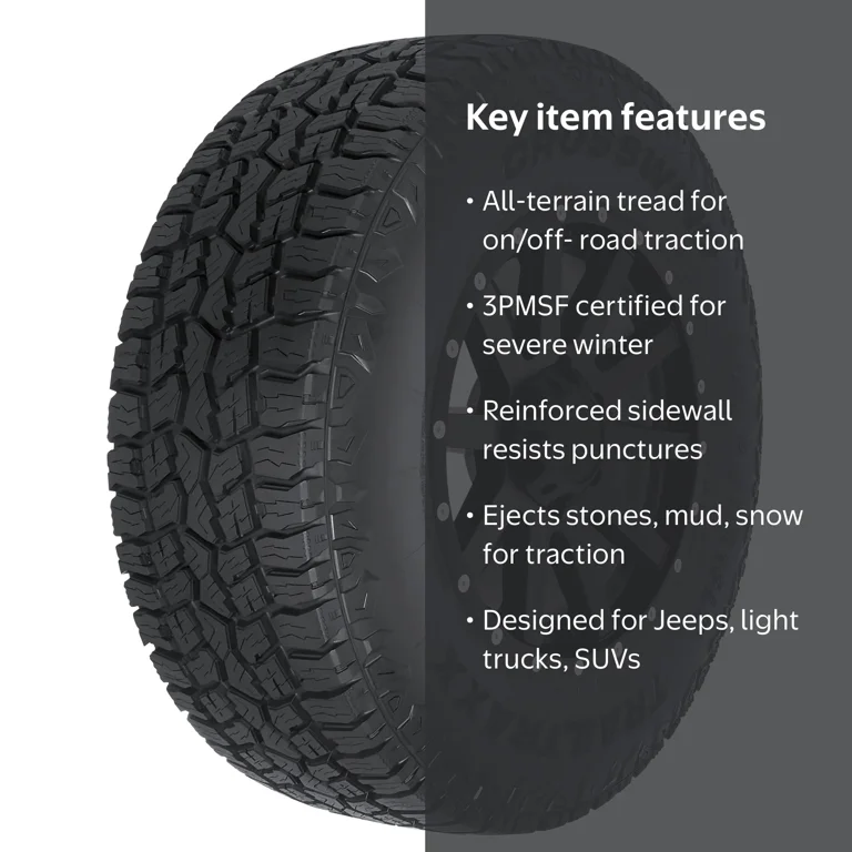 Crosswind Trail Traxx All Terrain LT285/60R20 125Q E Light Truck