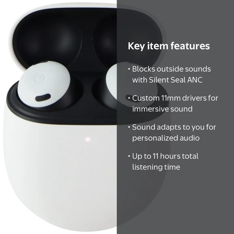 Google Allegro Pixel Buds Pro, Wireless Earbuds, Active Noise