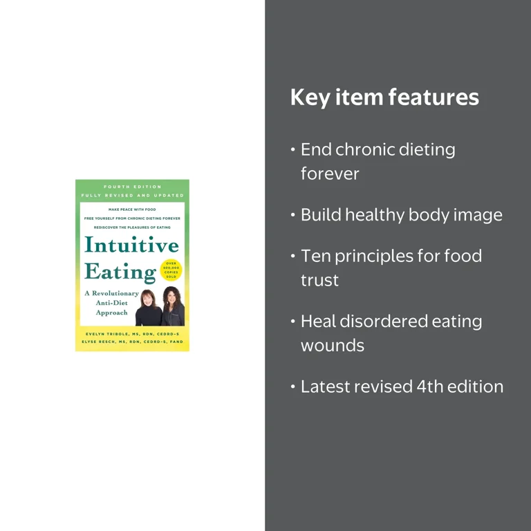 Evelyn Tribole, Intuitive Eating, 4th Edition, Anti-Diet Approach