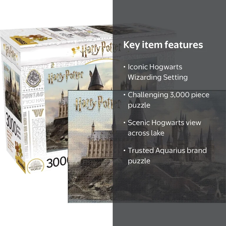 AQUARIUS Harry Potter Hogwarts 3,000 Piece Jigsaw Puzzle for