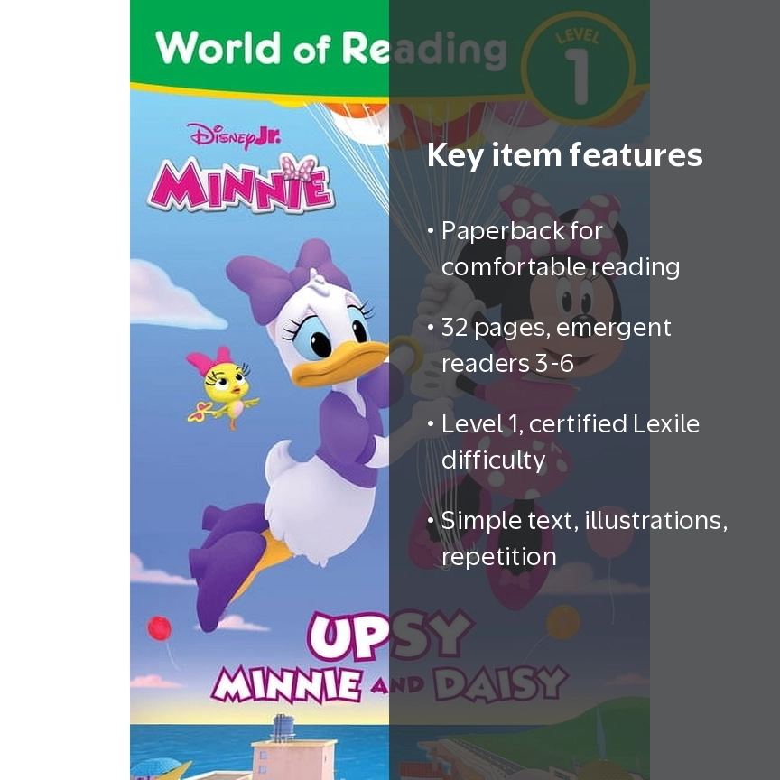 World of Reading World of Reading: Disney Junior Minnie: Upsy