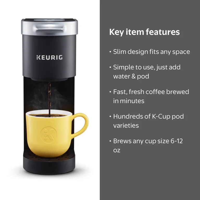 Free Shipping! Keurig Coffee Maker, K-Mini Single Serve K-Cup Pod