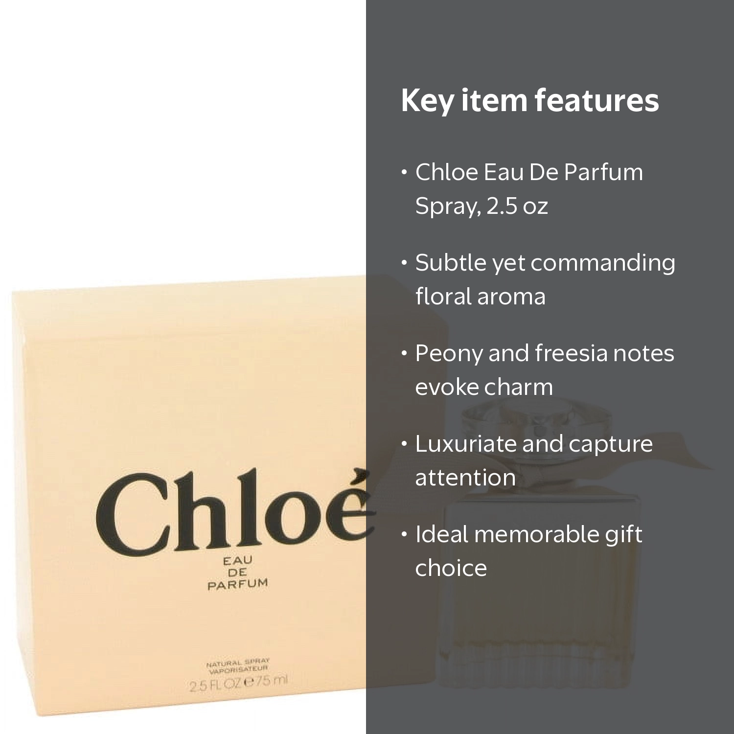 Chloé, Eau De Parfum Spray, 2.5 oz, Women, Floral Scent - Walmart.com