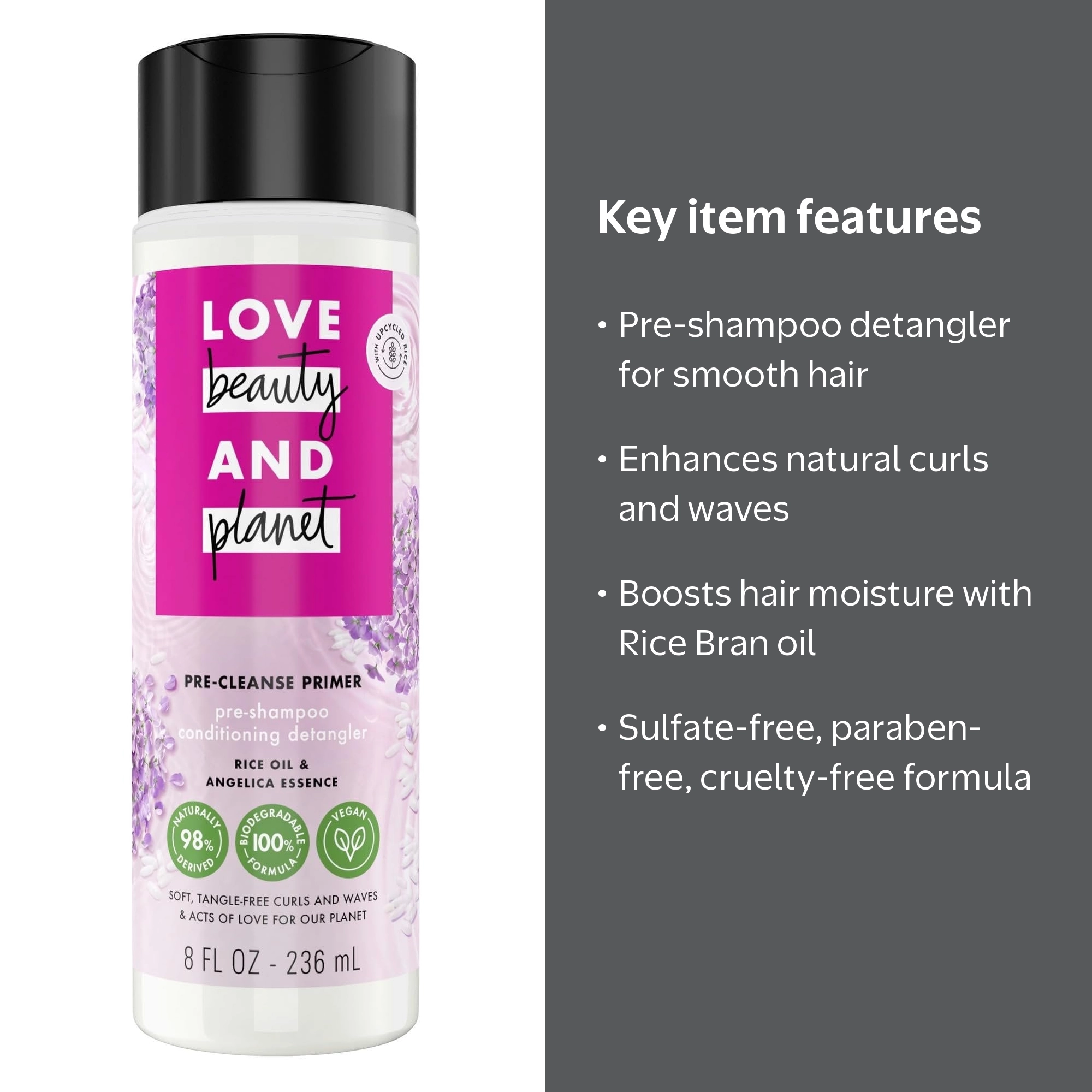 Love Beauty and Planet Rice Oil & Angelica Essence Pre-Cleanse