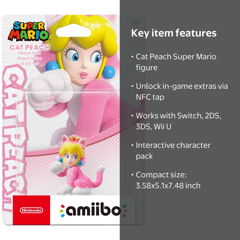 Nintendo amiibo™ - Cat Peach - Super Mario™ Series Character Pack