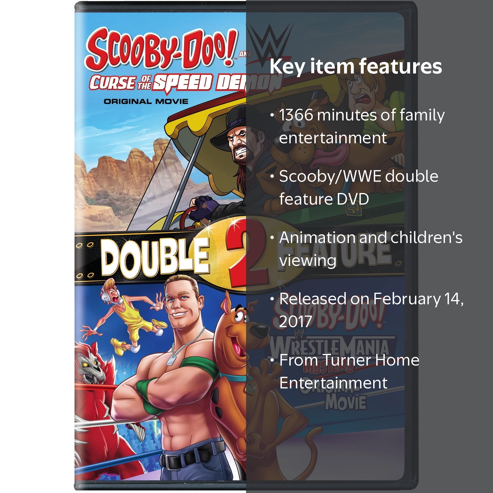 Scooby / Wwe: Curse of the Speed Demon and Scooby / Wwe