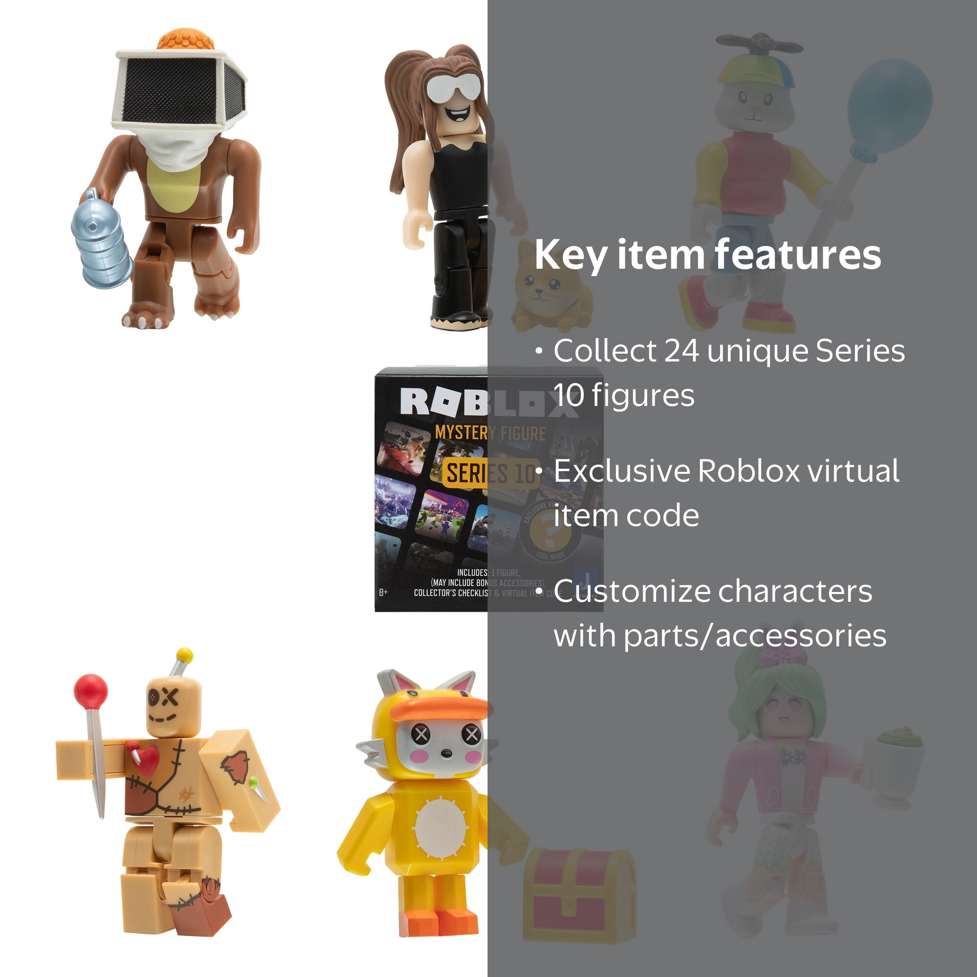 Roblox - Deluxe Pack Mystery Figures Series 10 with Exclusive