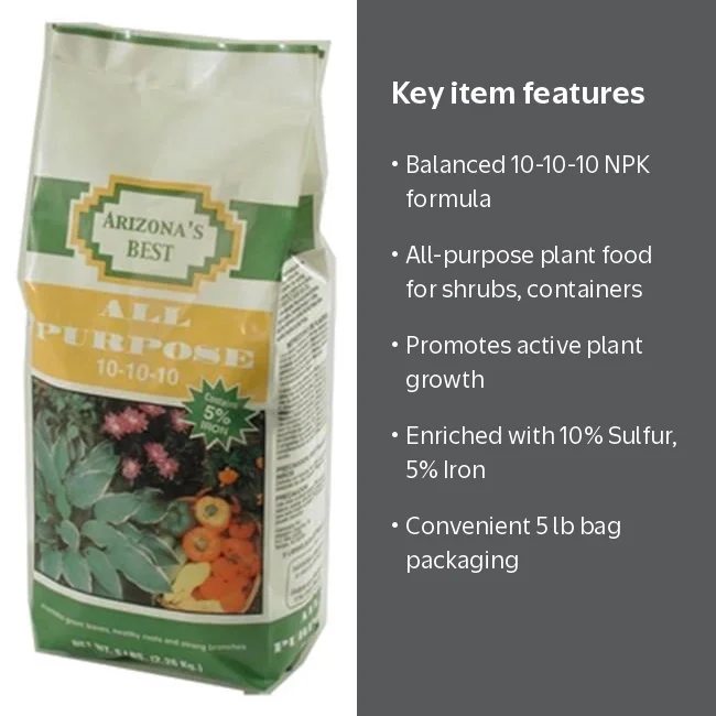 5 lb. 10-10-10 All Purpose Fertilizer - Walmart.com