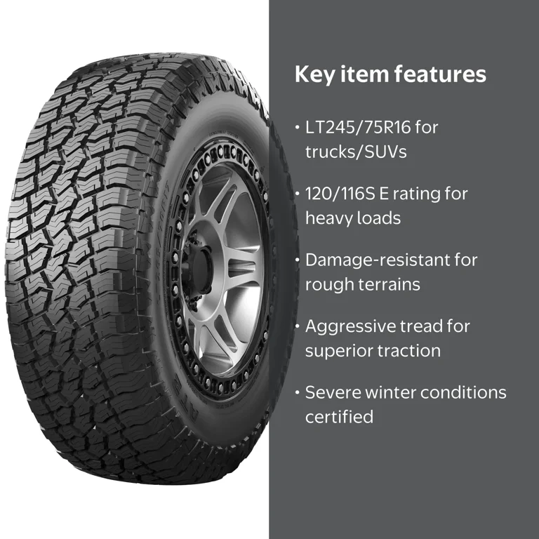 ao１本目　2本　LT245/75R16 120/116S グッドリッチ Summit Trail Climber AT02 All Season LT245/75R16 120/116S E SUV