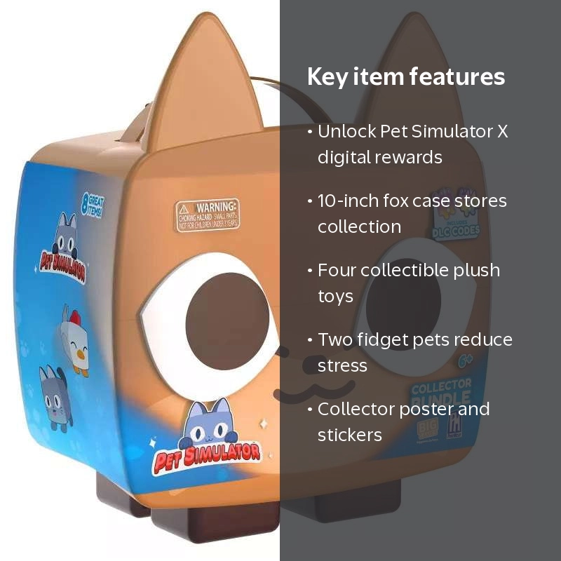 PhatMojo, Pet Simulator X Series 3 Fox Collector Bundle - Walmart.com
