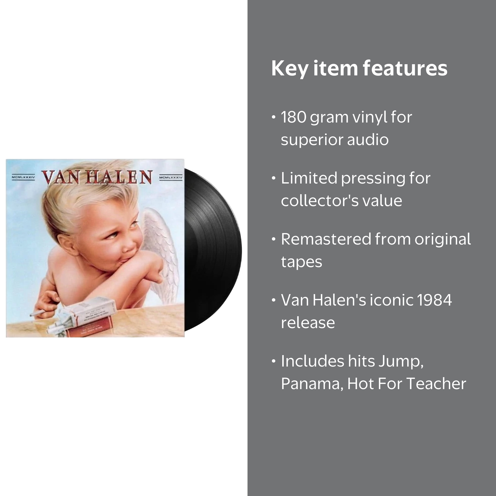 Van Halen - 1984 LP Record Album - Music & Performance - Vinyl