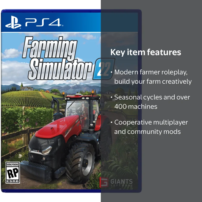 Solutions 2 GO, Farming Simulator 22, PS4, Seasonal Cycles