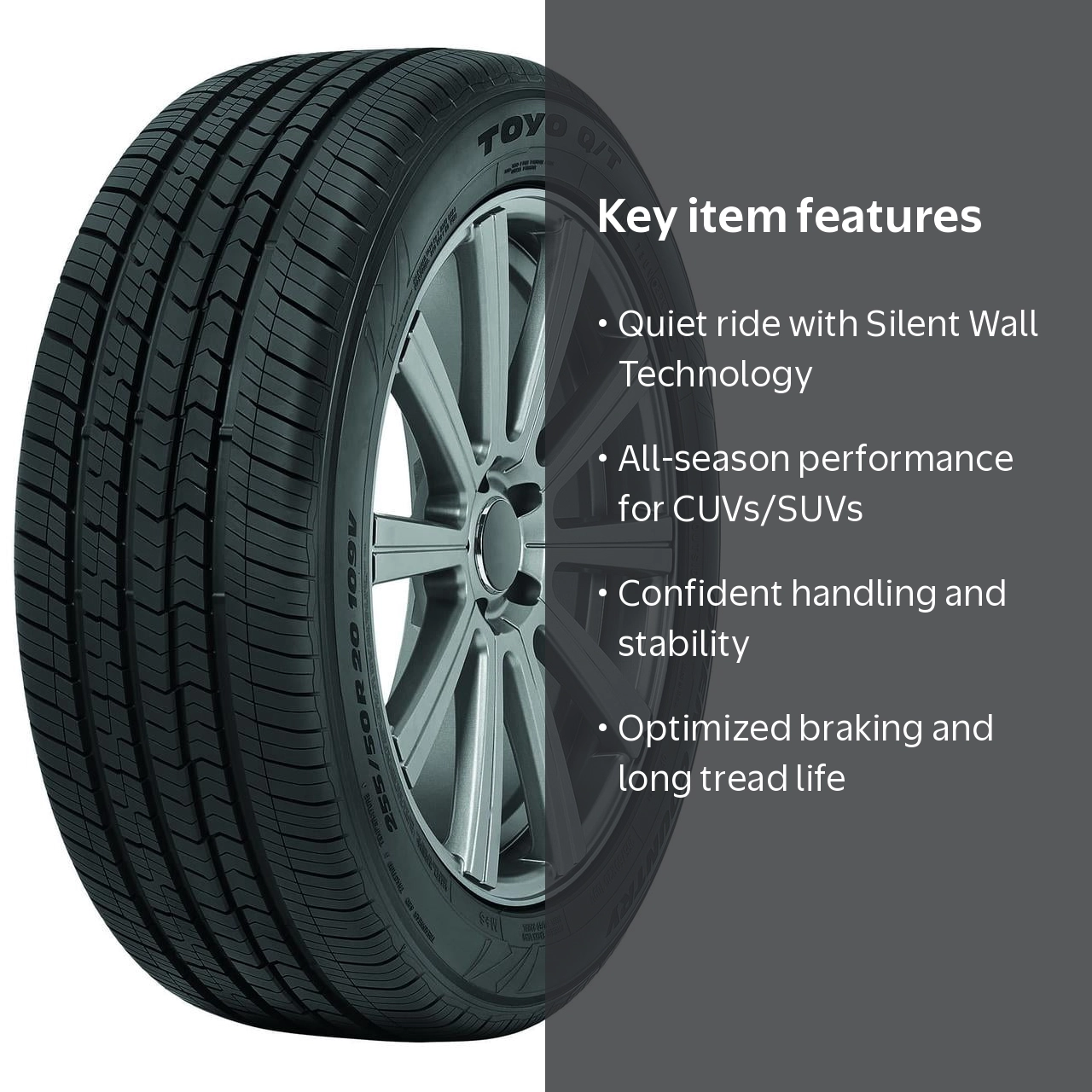 Toyo Open Country Q/T All Season 235/65R18 106V SUV/Crossover Tire