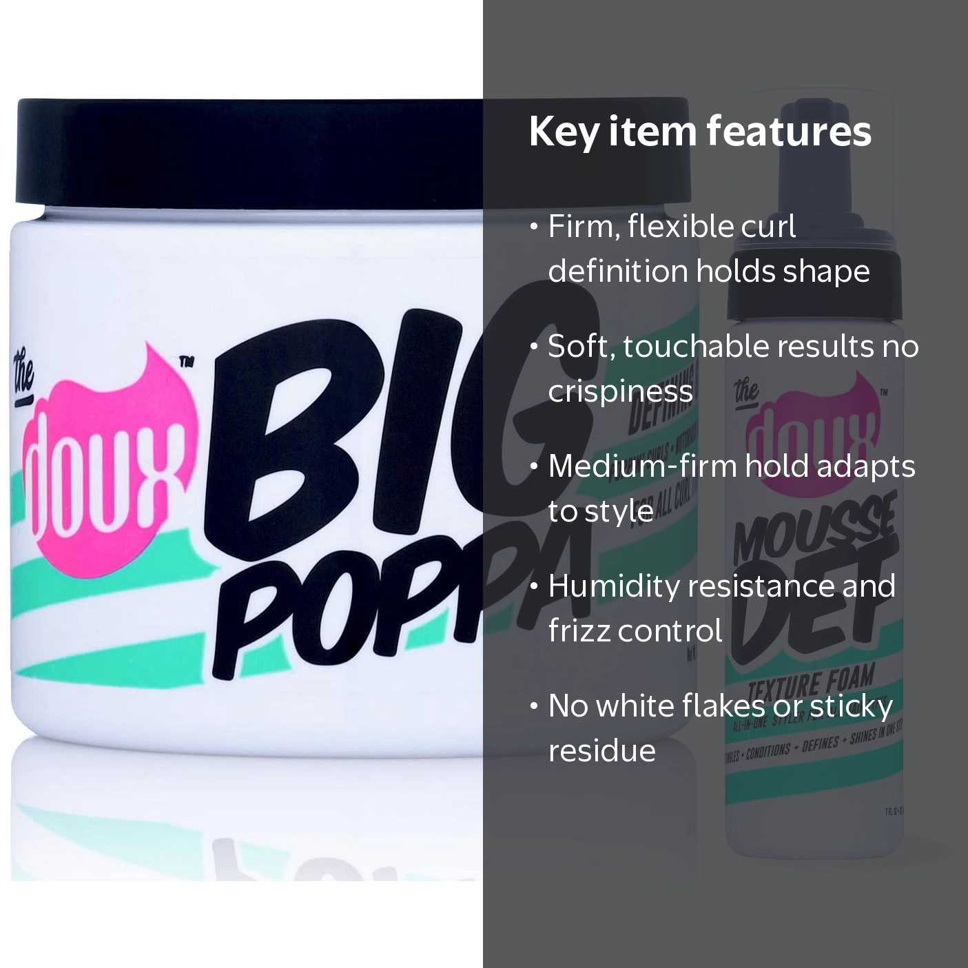 Doux Approved Combo: Big Poppa + Mousse Def - Walmart.com