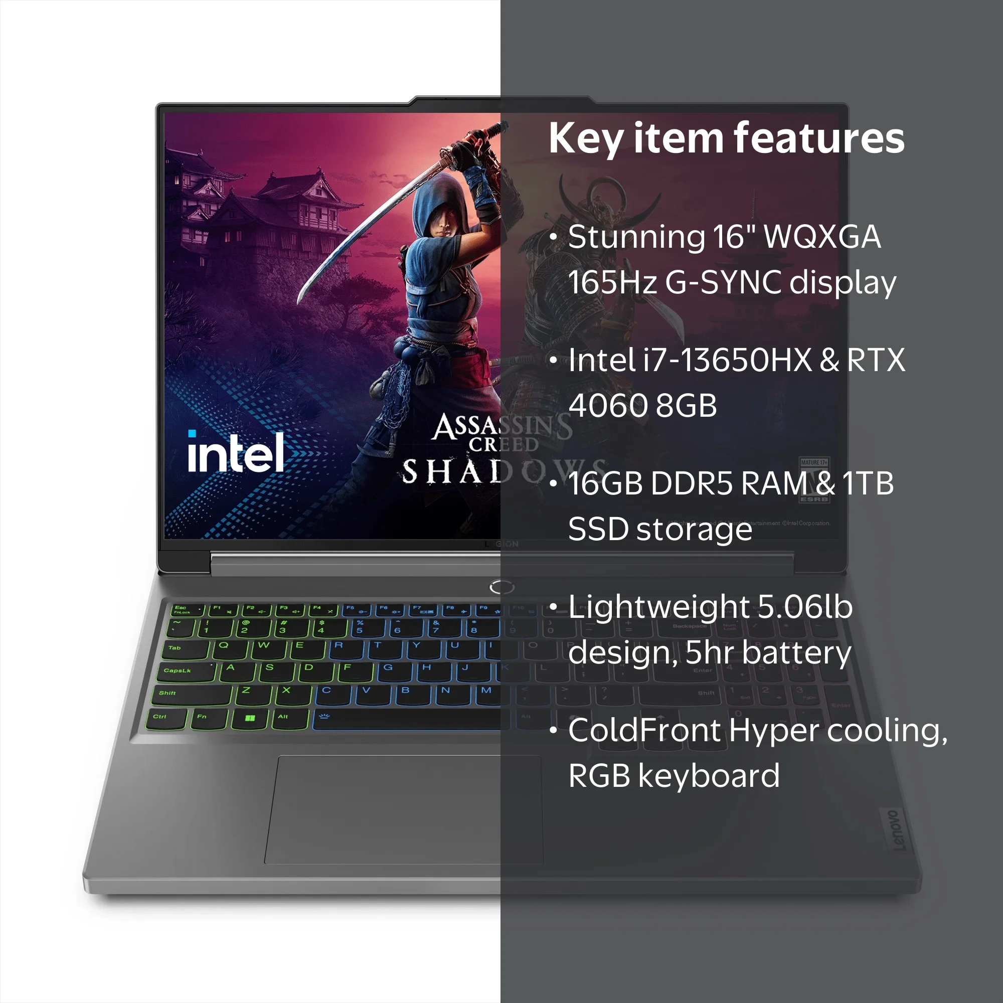 Windowsノート本体 LENOVO LEGION 5 RTX 4060 Laptop Gaming Lenovo Legion 5i 16