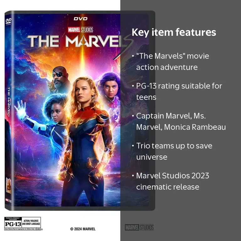 The Marvels (DVD) 2023 - Walmart.com