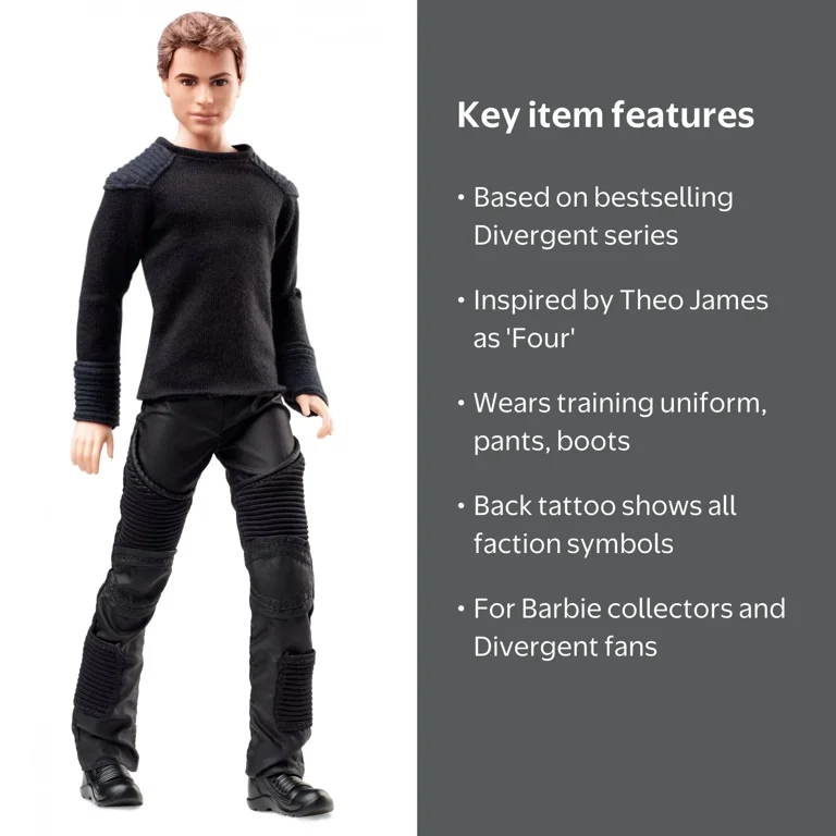Mattel, Barbie Collector Divergent Four Doll, 13