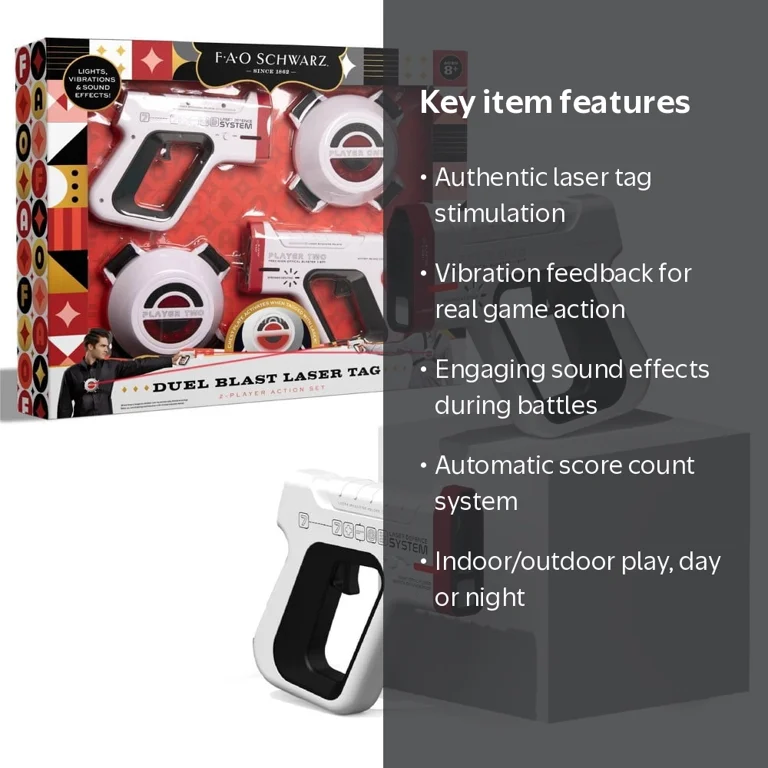 FAO Schwarz Duel Blast Laser Tag Set - Walmart.com