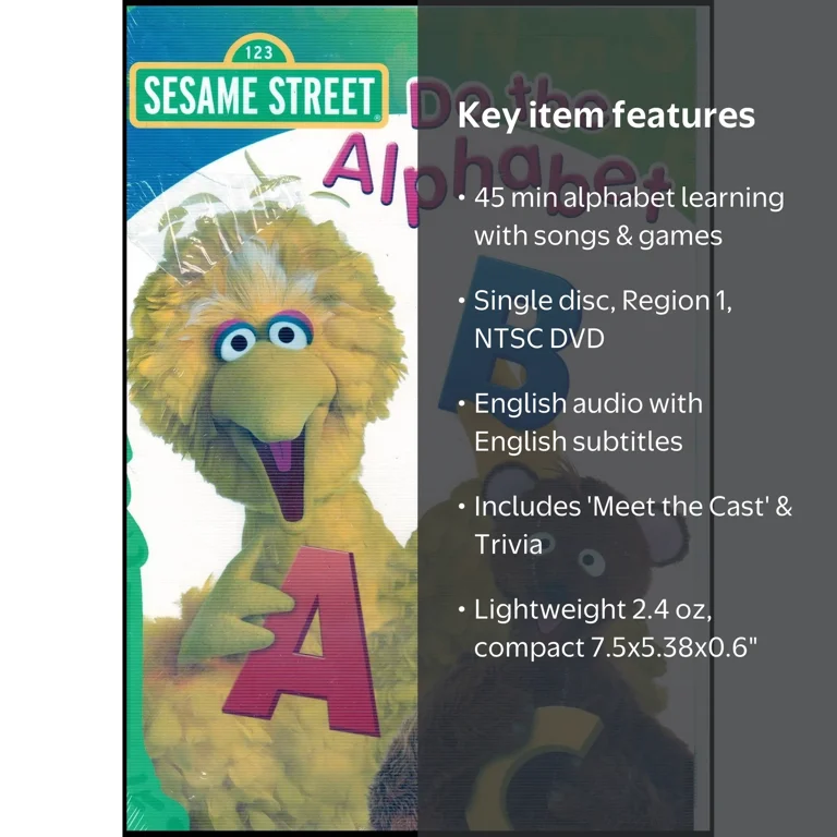 Sesame Street: Do the Alphabet (DVD) - Walmart.com