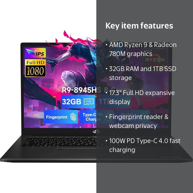 Nimo Gaming Laptop 17.3