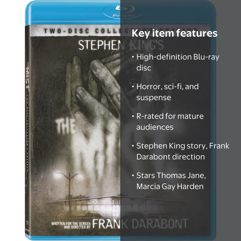 Mist, The (Blu-ray) Horror, Lionsgate - Walmart.com