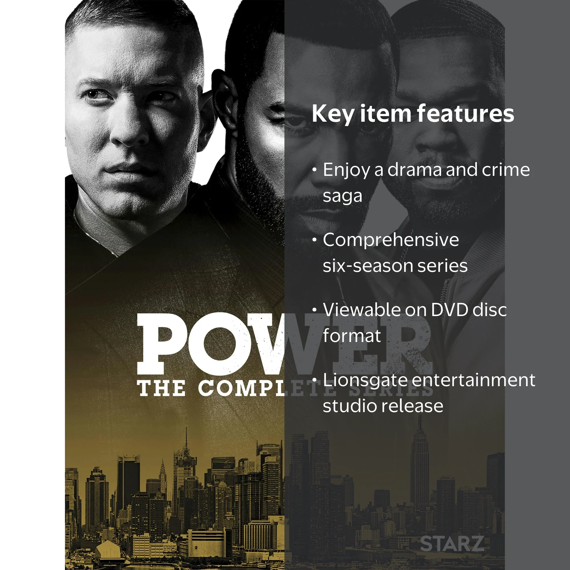 Starz / Anchor Bay Power: Complete Television Show Collection