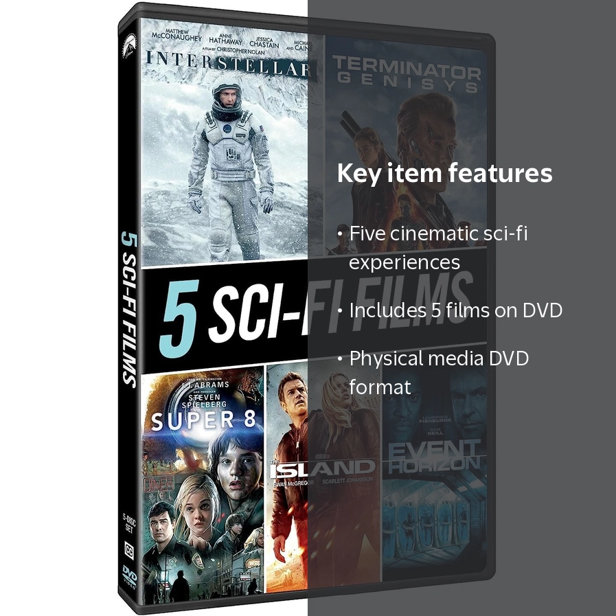 Sci-Fi 5-Film Collection (DVD) - Walmart.com