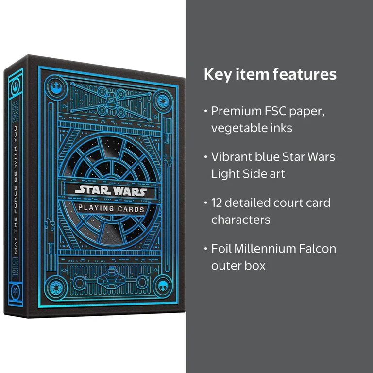 theory 11 Star Wars featuring the Light Side Playing Cards (Blue